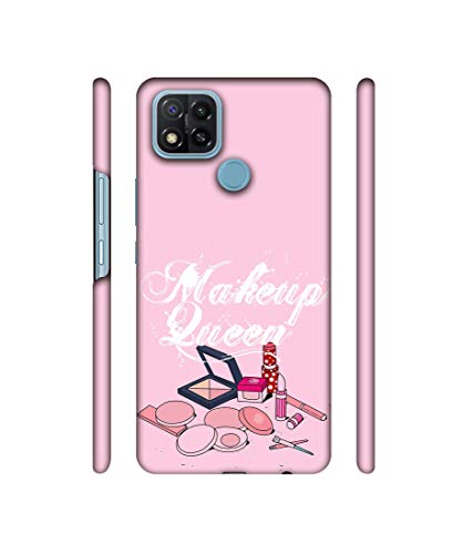 Image of Solimo Plastic Designer Makeup Queen 3D Printed Hard Back Case Backcase for Mobile Cover for Oppo A15, Multicolor