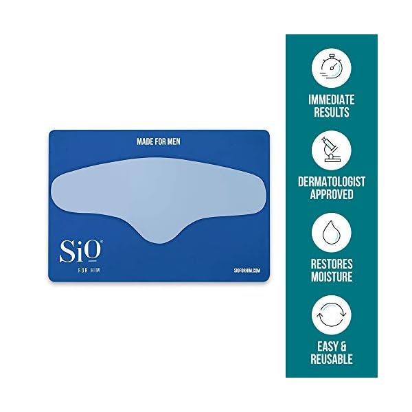 SiO Beauty For Him BrowLift | Forehead Anti-Wrinkle Patch | Overnight Smoothing Silicone Patches For Forehead Furrows, Expression Lines And Creases