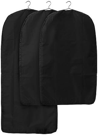 IKEA SKUBB vestiti, set di 3 custodie protettive per abiti, colore: Nero :  Amazon.it