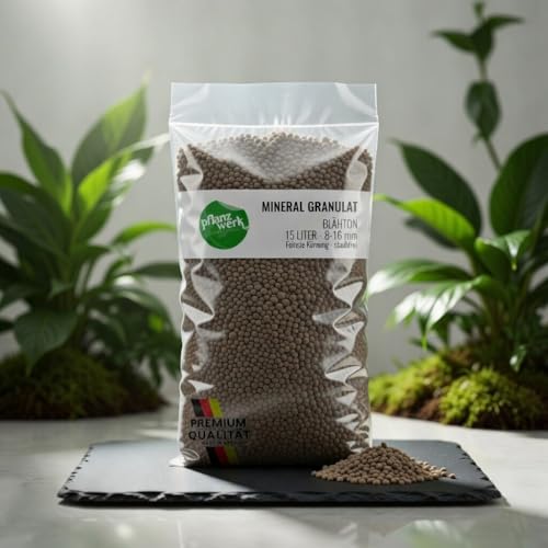 PFLANZWERK® Argilla per piante Fioriera Granulato Minerale 15l *RESISTENTE AL GELO* *MINERALE* *PRODOTTO DI QUALITÀ*