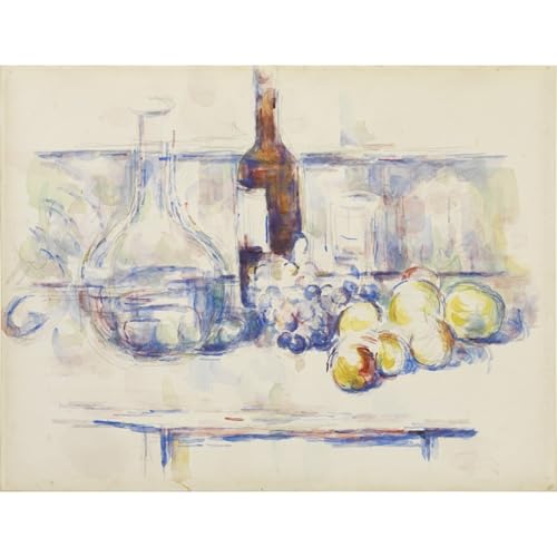 Poster Nature morte avec carafe et fruits ARTICULOZY 101x127 cm pour salon
