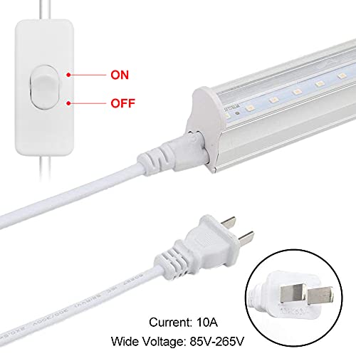 Led Grow Light Strip Full Spectrum Sunlike Plant Grow Lights Bar With 24 Leds, Growing Lamp Tube For Indoor Plants Seedlings Hydroponics, (11.4 Inch, 2 Pack) #TOP6