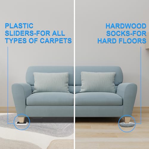 New Upgrade 3-in-1 Furniture Sliders Kit