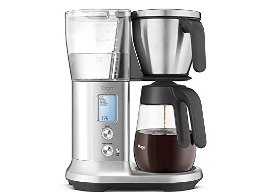 SAGE SDC400 the Precision Brewer Glass, Koffiezetapparaten, Brushed Stainless Steel
