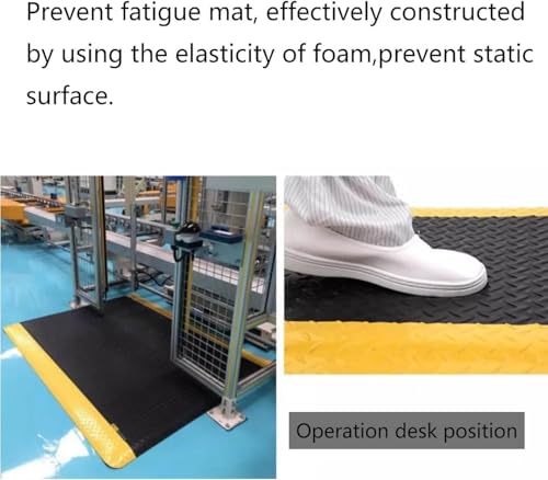 Tapis de travail debout adapté à la position debout à long terme