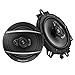 Pioneer TS-A1676R A Series 6.5 inch 320 Watts Max 3-Way Car Speakers Pair with Multilayer Mica Matrix Cone Design