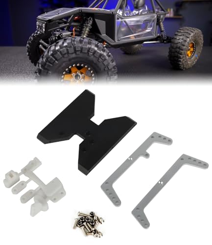 Image of Underside Skid Plate Kit, Chassis Skid Plate Protector for Axial Capra Skid Replace for VDR-0017 Aluminum POM Nylon Thick Anti-Scratch Anti-Collision Bottom Skid Plate Kit