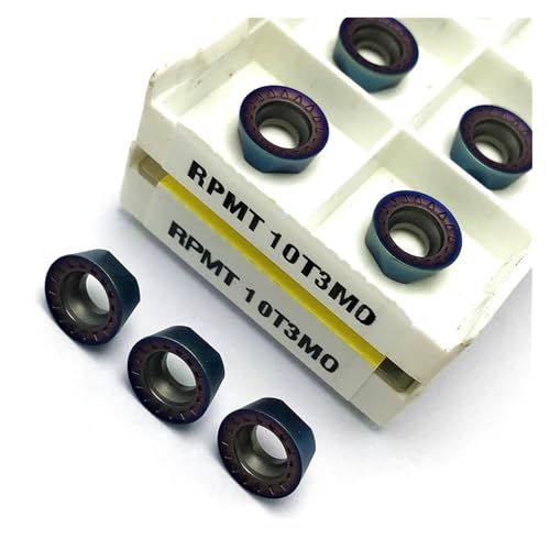 Herramientas de Torneado Carburo con Recubrimiento Azul RPMT08T2 miniatura 2