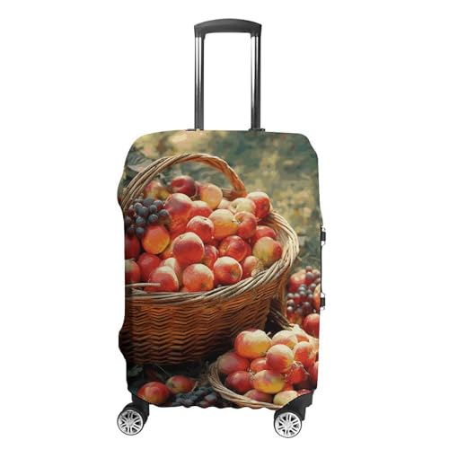 Fruit Harvest Printed Luggage Cover Protector, Fits 18-32 Inch Luggage