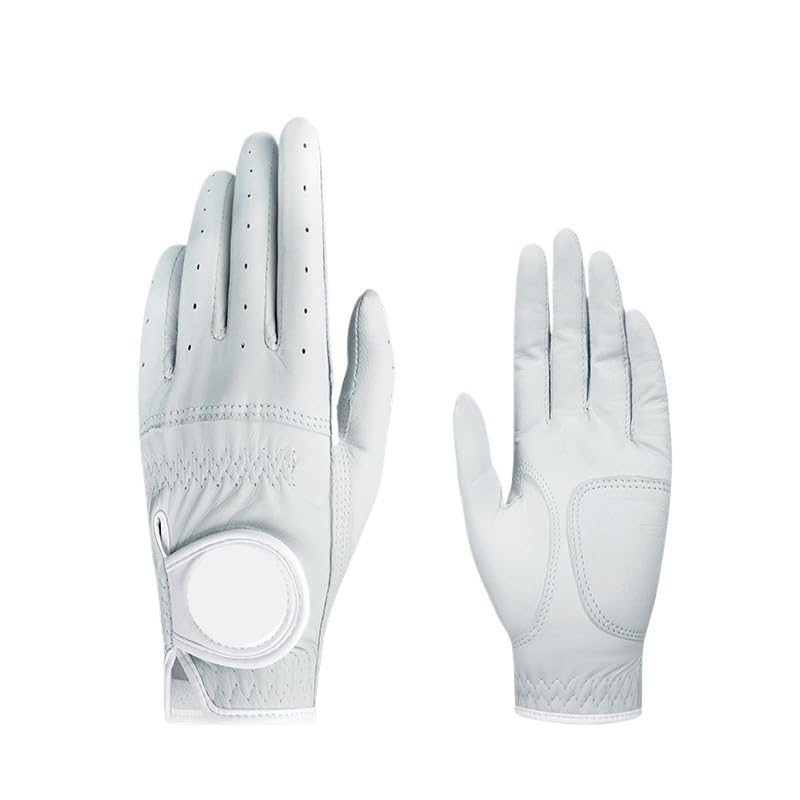 Kompatibel für PGA Damen-Golfhandschuhe, Vollledermaterial, für Golftraining und Outdoor-Kurse