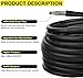 10M Replacement Pressure Washer Hose Compatible with Kärcher K Series Pressure Washers K2 K3 K4 K5 K6 K7, Click Type Plug Quick Connector, Garden Extension Hose Spare Parts Accessories