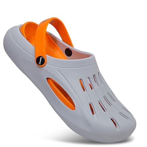 Image of CRESTA Kids Clogs Shoes for Boys & Girls Dailywear Comfortable, Lightweight Anti-Skid Indoor & Outdoor Sandals Clogs for Kids
