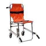 Foldable Stair Chair Lift,Portable Stair Chair Transport Wheelchair with Handrails and Adjustable Straps Quick Release Buckles for Elderly,Disabled,Load 350.5 LB
