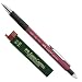 Produktbild Faber-Castell 1345 - Druckbleistift Grip, Minenstärke: 0,5 mm, Schaftfarbe: Rot Metallic + Dose Ersatzminen HB