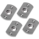 Hemobllo T Muttern aus Kohlenstoffstahl M6 15 Stück für Holzverarbeitung und Feuchte Umgebungen Innen und Außenbereich Möbel und Industrieprojekte