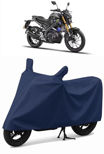 Image of CoverRide Heavy Duty Waterproof Scooty & Bike Cover for Yamaha Mt 15 - UV Resistant, Dustproof & Rain Protection, All-Weather Outdoor Cover for Bikes & Scooty with Buckle Straps