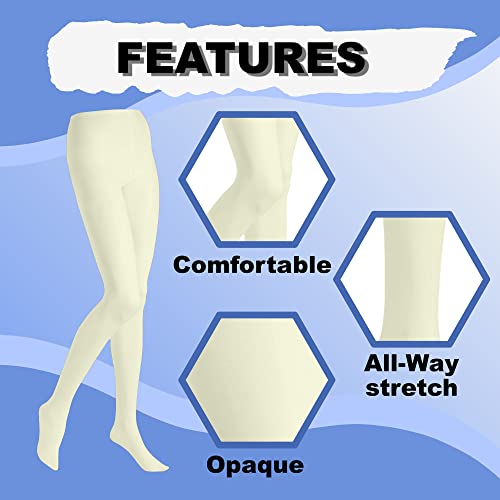 Image of Butterfly EMEM Apparel Women's Plus Size Queen Opaque Footed Tights