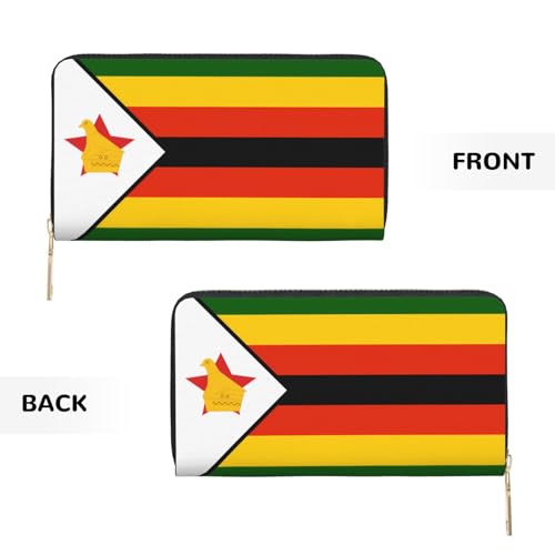 Monedero de mano largo con capacidad para móvil y llaves de Zimbabwe 2