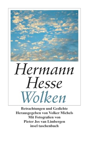 Wolken: Betrachtungen und Gedichte (insel taschenbuch)