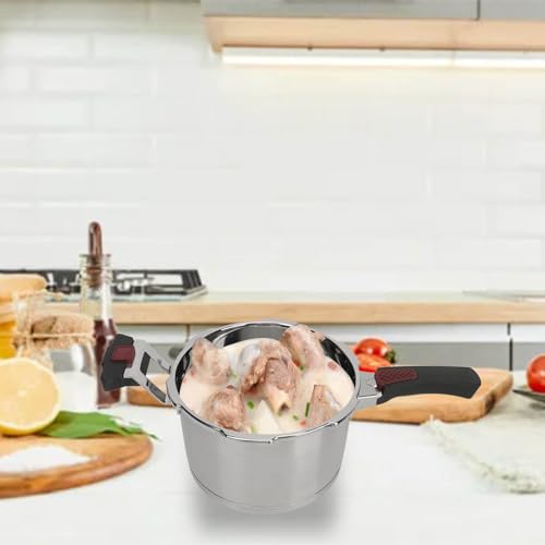 Olla a presión de acero inoxidable 5L miniatura 3