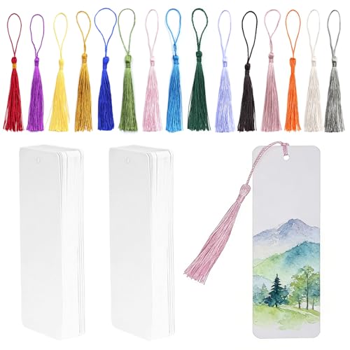 EnixwH 90 Piezas 14 x 4,9 CM Marcapaginas Papel Marcapaginas