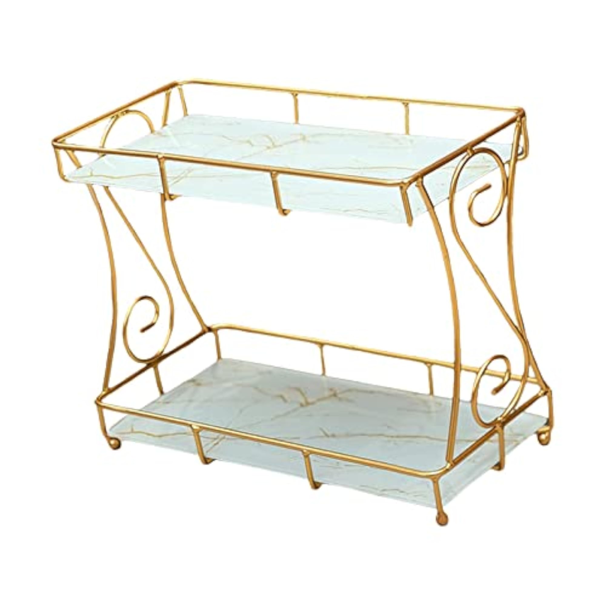 Iron Cosmetic Storage Rack for Bathroom