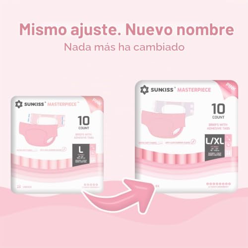 SUNKISS Masterpiece Pañales para Adultos con Máxima Abs...