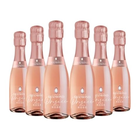 Liquid Diamond Prosecco Rosé Mini Pack of 6 Cover