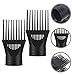 FRCOLOR 2pcs Hair Dryer Diffuser Comb Professional Nozzle Attachment for Quick Drying Reduces Hair Damage Compatible Dryers