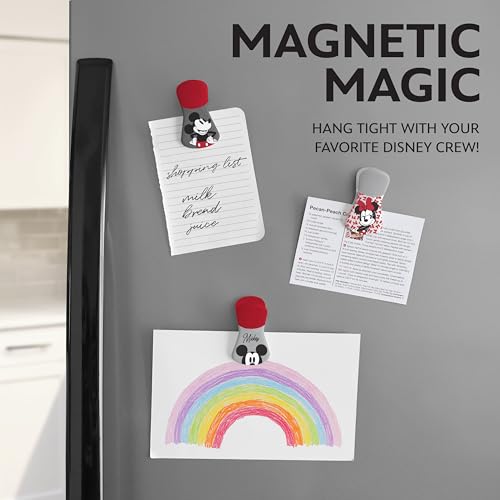 Image of Disney Mickey & Minnie Magnetic Chip Clips, Set of 6