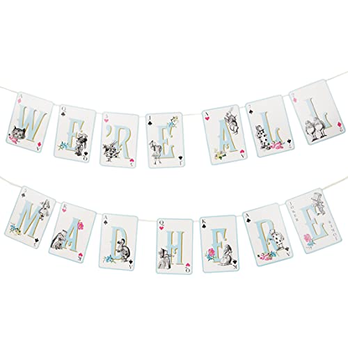 Double-sided "We're all mad here" garland - Image 3