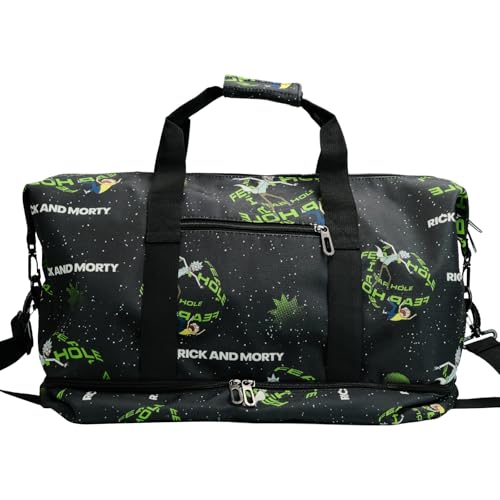 Rick and Morty Bag Ideal for Travel Gym and Outdoor Adventures