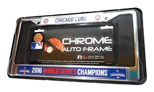 Rico MLB Chicago Cubs World Series Chrome Frame, 12