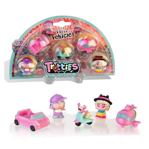 I Tiny Trotties possono essere posizionati sui veicoli;