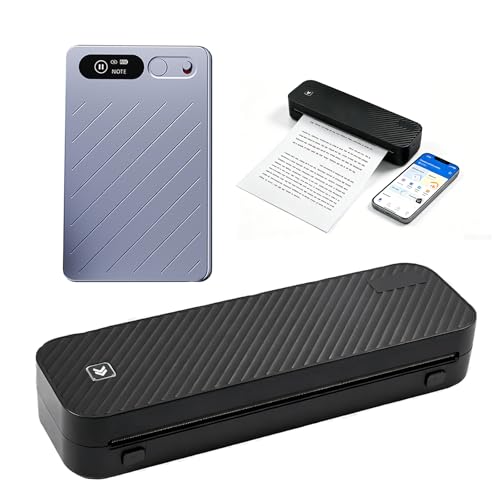 Image of AI Recorder & Portable Printer Productivity Bundle