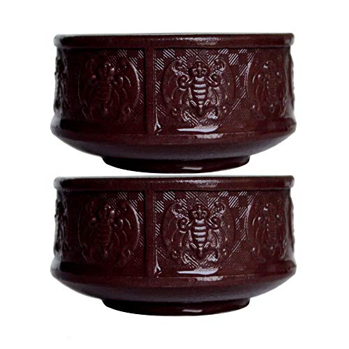 Yxhupot 2pcs Teacup 80ml Chinese Yixing Clay Zisha Cup Fu