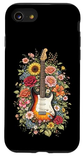 Guitar Love �ԕ� �{�^�j�J�� �R�e�[�W�R�A �� �M�^���X�g �X�}�z�P�[�X iPhone SE (2020) / 7 / 8 �p