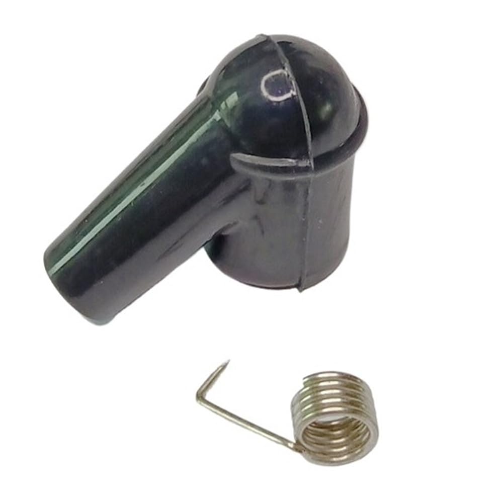 Spark Plug Caps for RC Boats, High-Voltage Ignition Wire Caps with Spring Clips, Marine Accessory
