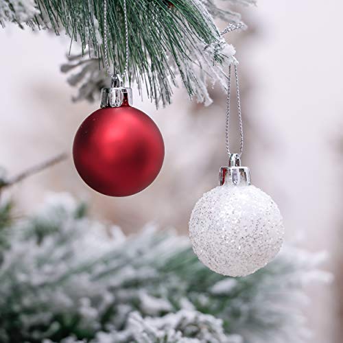 Valery Madelyn Palline di Natale 24 Pezzi 4cm