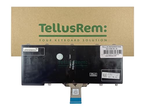Clavier de rechange Dell E5250 E7250 E5270 non rétroéclairé touches solides format UK Qwerty - 2