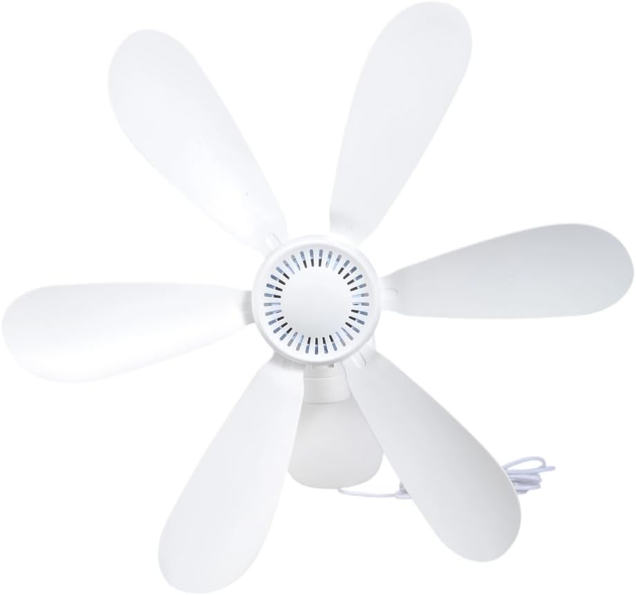 Wall Mount Fan USB Power 5V 5W Cooling Fan With Cable Switcher For Garages And Dorm Room
