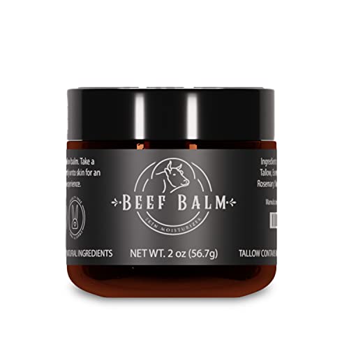 Beef Tallow Balm - Beef Tallow For Skin Care, Tallow Moisturizer, Face