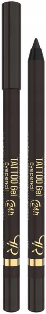 Golden Rose Tattoo Gel Eyepencil No: 102 Dark Brown - 24 Saat Kalıcı Suya Dayanıklı Jel Göz Kalemi