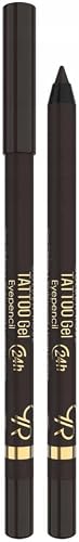 Golden Rose Tattoo Gel Eyepencil No: 102 Dark Brown - 24 Hours Waterproof Gel Eyeliner
