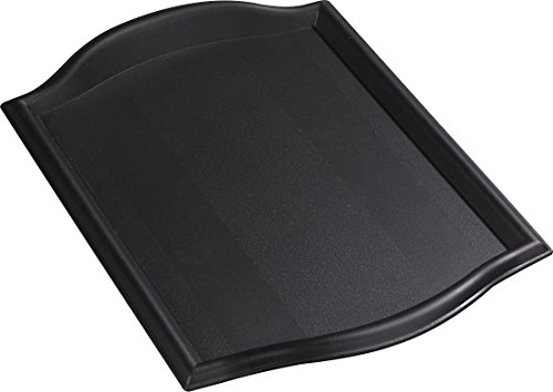 Carlisle FoodService Products 1217BT03 Bistro Plastic Café Tray, 12" X 17", Black - image 7