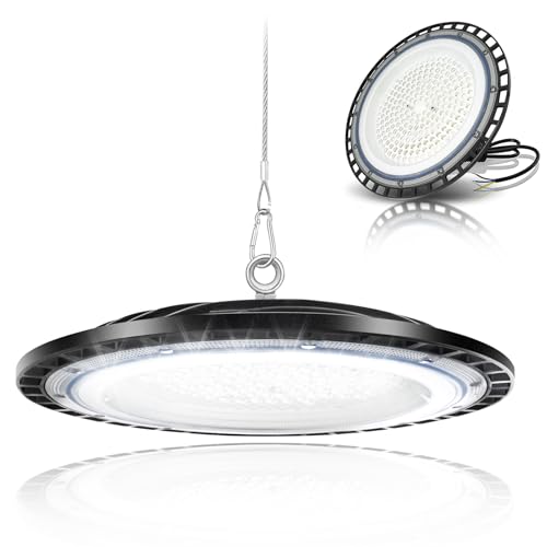 Lumière Industrielle 100W UFO LED pour l'Éclairage de Garage et Atelier