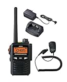 八重洲無線 スタンダードホライゾン SR510 増波モデル 簡易業務用無線機 2.5W 登録局 小型スピーカーマイクセット