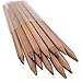 Rainbow Pencils - Triangular Shape Easy to Grip with 7 Colors in 1 Pencil - Natural Cedar - Will Not Crumble (Bundle of 12) Writes in a rainbow of Brilliant Colors