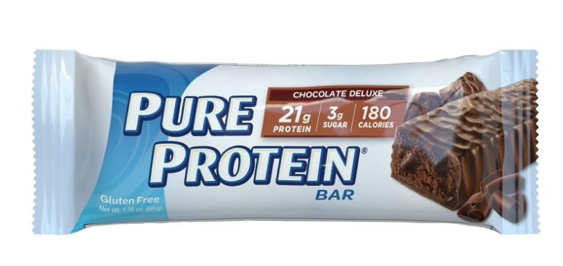 Pure~Proteins Bar, Nutrient Rich Snacks with High Protein for Energy Support, Minimal Sugar, Gluten-Free, Variety Pack 20g Protein, BULK ~ (23 Pack) ~ (1 Pack - Mix).