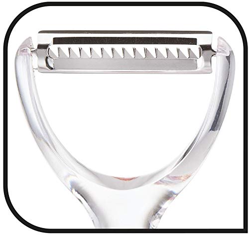 Tefal Descascador de frutas e vegetais de plástico colorido K0611814 (14,4 x 6,1 x 3,2 cm)